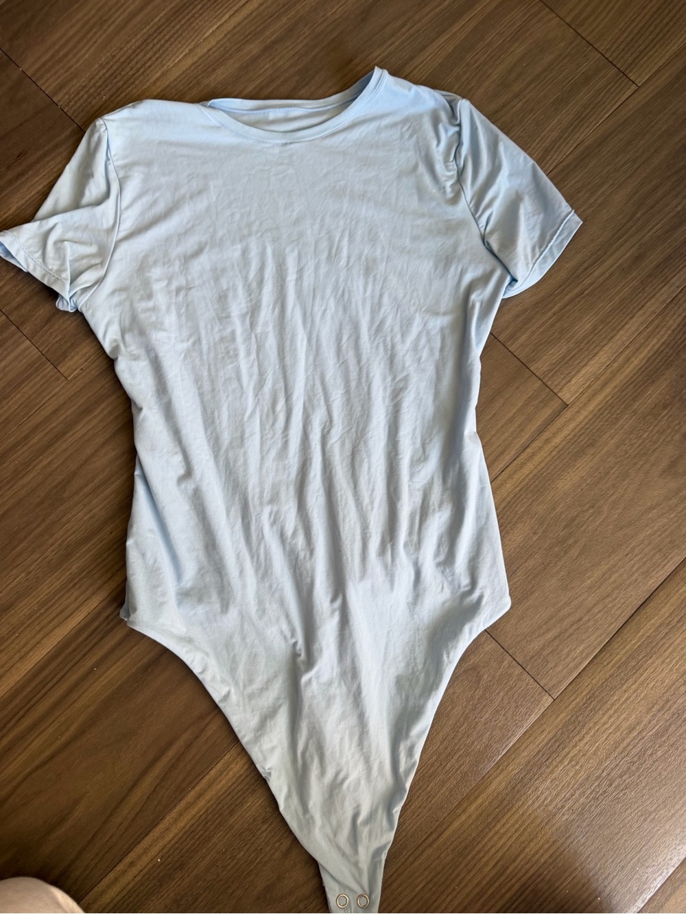 Auden Baby Blue Short Sleeve Bodysuit